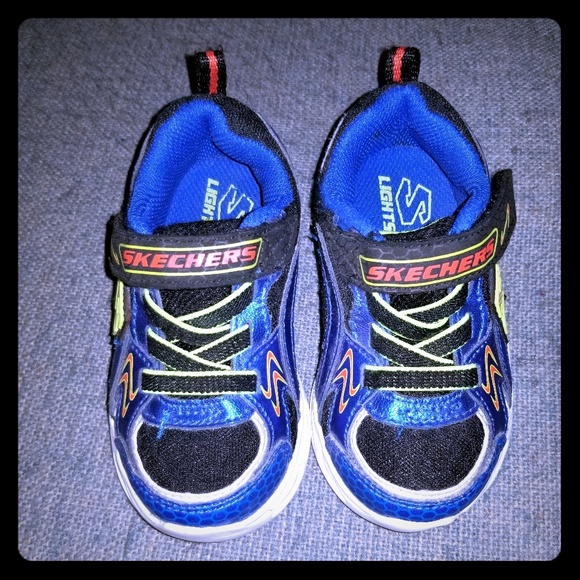 Skechers Other - Sketchers light up shoes for Boys size 8